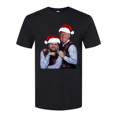 Trump Vance 2024 Brothers Santa Funny Trump Vance Christmas Softstyle CVC T-Shirt