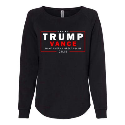 Trump Vance 2024 Make America Great Again Maga President Womens California Wash Sweatshirt