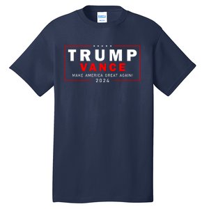 Trump Vance 2024 Make America Great Again Maga President Tall T-Shirt