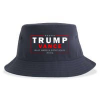 Trump Vance 2024 Make America Great Again Maga President Sustainable Bucket Hat