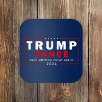 Trump Vance 2024 Make America Great Again Maga President Coaster