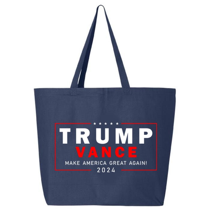 Trump Vance 2024 Make America Great Again Maga President 25L Jumbo Tote