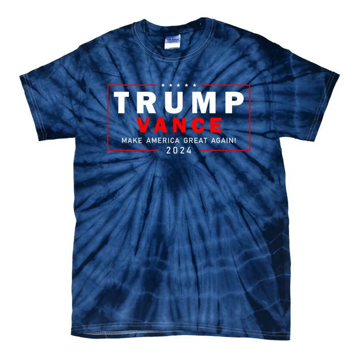 Trump Vance 2024 Make America Great Again Maga President Tie-Dye T-Shirt