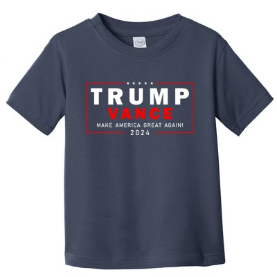 Trump Vance 2024 Make America Great Again Maga President Toddler T-Shirt