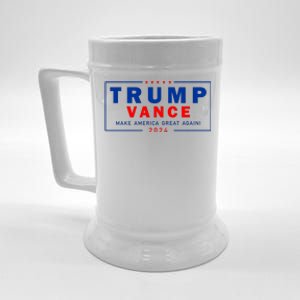 Trump Vance 2024 Make America Great Again Maga President Beer Stein