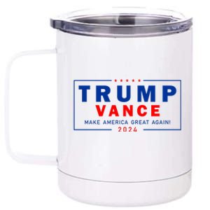 Trump Vance 2024 Make America Great Again Maga President 12 oz Stainless Steel Tumbler Cup