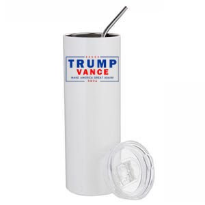 Trump Vance 2024 Make America Great Again Maga President Stainless Steel Tumbler