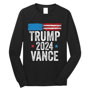 Trump Vance 2024 Donald Trump Jd Vance 2024 Pro Trump 2024 Long Sleeve Shirt