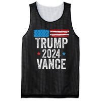 Trump Vance 2024 Donald Trump Jd Vance 2024 Pro Trump 2024 Mesh Reversible Basketball Jersey Tank