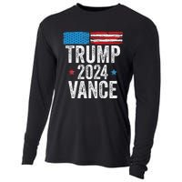 Trump Vance 2024 Donald Trump Jd Vance 2024 Pro Trump 2024 Cooling Performance Long Sleeve Crew