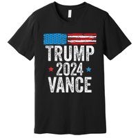 Trump Vance 2024 Donald Trump Jd Vance 2024 Pro Trump 2024 Premium T-Shirt