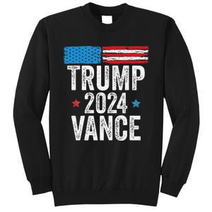 Trump Vance 2024 Donald Trump Jd Vance 2024 Pro Trump 2024 Tall Sweatshirt