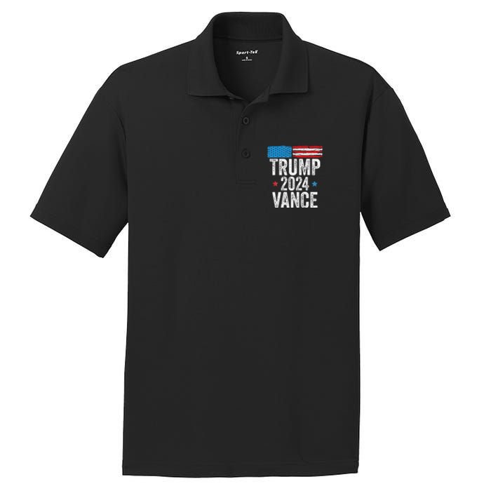 Trump Vance 2024 Donald Trump Jd Vance 2024 Pro Trump 2024 PosiCharge RacerMesh Polo