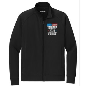 Trump Vance 2024 Donald Trump Jd Vance 2024 Pro Trump 2024 Stretch Full-Zip Cadet Jacket