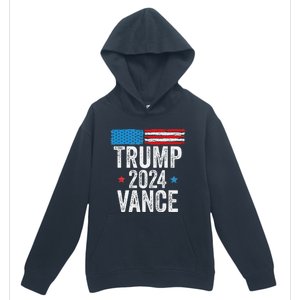 Trump Vance 2024 Donald Trump Jd Vance 2024 Pro Trump 2024 Urban Pullover Hoodie