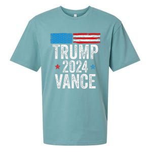 Trump Vance 2024 Donald Trump Jd Vance 2024 Pro Trump 2024 Sueded Cloud Jersey T-Shirt