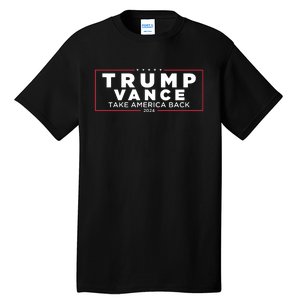 Trump Vance 2024 Vice President Vp For President Usa Tall T-Shirt