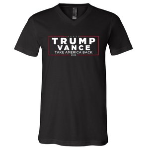 Trump Vance 2024 Vice President Vp For President Usa V-Neck T-Shirt