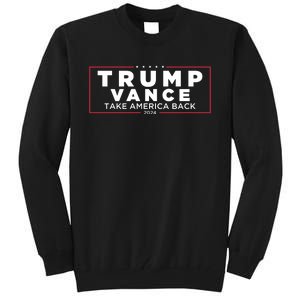 Trump Vance 2024 Vice President Vp For President Usa Tall Sweatshirt