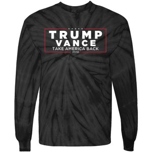 Trump Vance 2024 Vice President Vp For President Usa Tie-Dye Long Sleeve Shirt