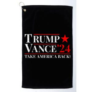 Trump Vance 2024 Vote Trump 2024 Election Trump Vance Platinum Collection Golf Towel