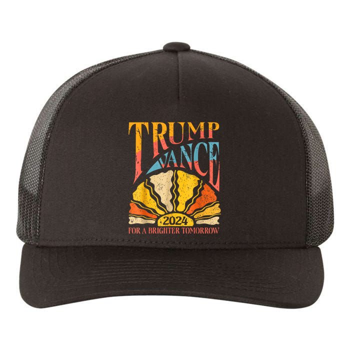 Trump Vance 2024 President Vote For A Brighter Tomorrow Yupoong Adult 5-Panel Trucker Hat