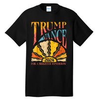 Trump Vance 2024 President Vote For A Brighter Tomorrow Tall T-Shirt