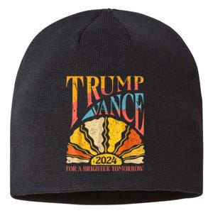 Trump Vance 2024 President Vote For A Brighter Tomorrow Sustainable Beanie