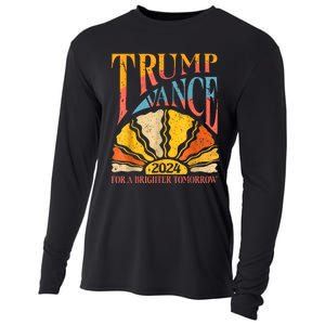 Trump Vance 2024 President Vote For A Brighter Tomorrow Cooling Performance Long Sleeve Crew