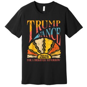 Trump Vance 2024 President Vote For A Brighter Tomorrow Premium T-Shirt