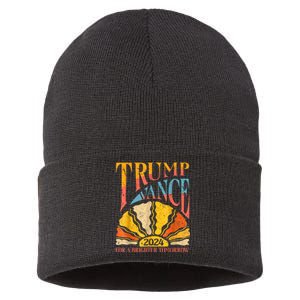 Trump Vance 2024 President Vote For A Brighter Tomorrow Sustainable Knit Beanie