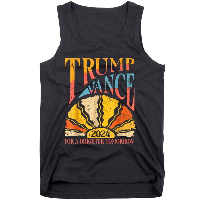 Trump Vance 2024 President Vote For A Brighter Tomorrow Tank Top