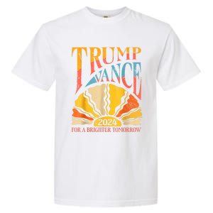 Trump Vance 2024 President Vote For A Brighter Tomorrow Garment-Dyed Heavyweight T-Shirt