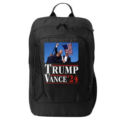 Trump Vance 2024 Donald Trump Shot Usa Election Rally City Backpack