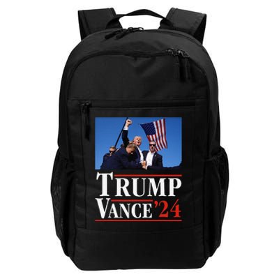 Trump Vance 2024 Donald Trump Shot Usa Election Rally Daily Commute Backpack