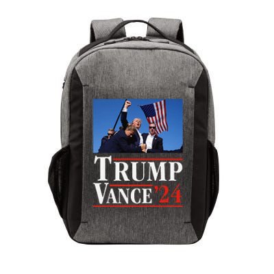 Trump Vance 2024 Donald Trump Shot Usa Election Rally Vector Backpack