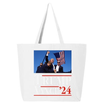 Trump Vance 2024 Donald Trump Shot Usa Election Rally 25L Jumbo Tote