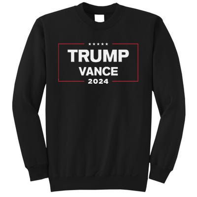 Trump Vance 2024 For President Vp Election Campaign Pocket Sweatshirt