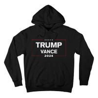 Trump Vance 2024 For President Vp Election Campaign Pocket Tall Hoodie