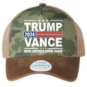 Trump Vance 2024 Make America Great Again Legacy Tie Dye Trucker Hat