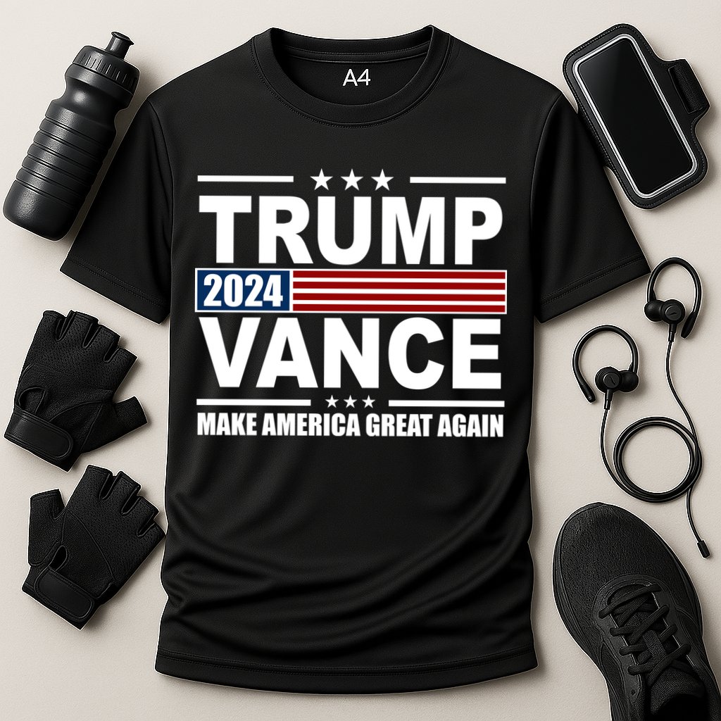 Trump Vance 2024 Make America Great Again Cooling Performance Crew T-Shirt