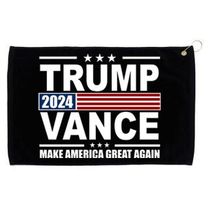 Trump Vance 2024 Make America Great Again Grommeted Golf Towel