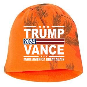 Trump Vance 2024 Make America Great Again Kati - Camo Knit Beanie