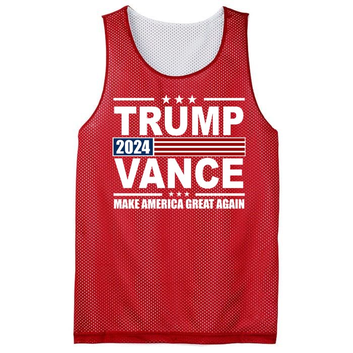 Trump Vance 2024 Make America Great Again Mesh Reversible Basketball Jersey Tank