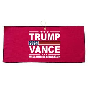 Trump Vance 2024 Make America Great Again Large Microfiber Waffle Golf Towel