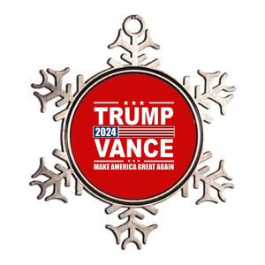 Trump Vance 2024 Make America Great Again Metallic Star Ornament