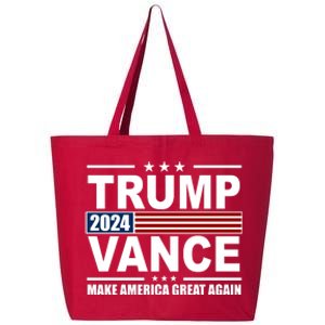 Trump Vance 2024 Make America Great Again 25L Jumbo Tote