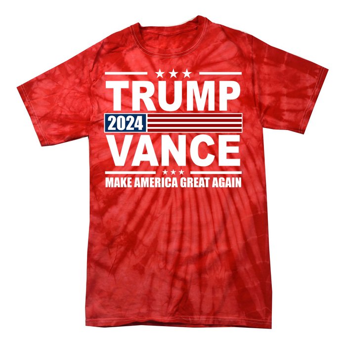 Trump Vance 2024 Make America Great Again Tie-Dye T-Shirt