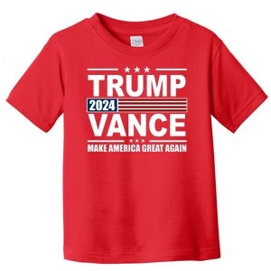 Trump Vance 2024 Make America Great Again Toddler T-Shirt