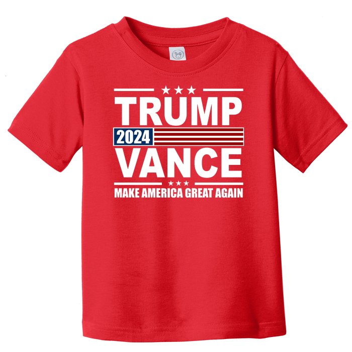 Trump Vance 2024 Make America Great Again Toddler T-Shirt